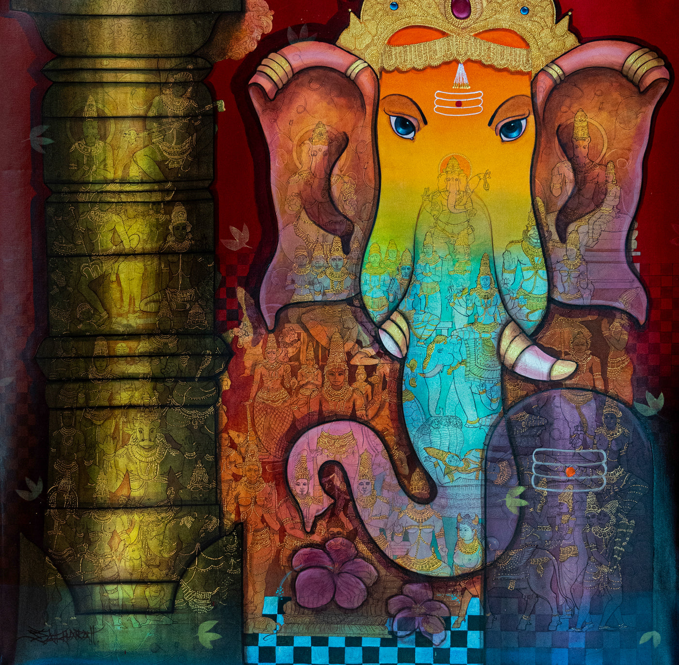 THE GRACEFUL GANESHA'S ART