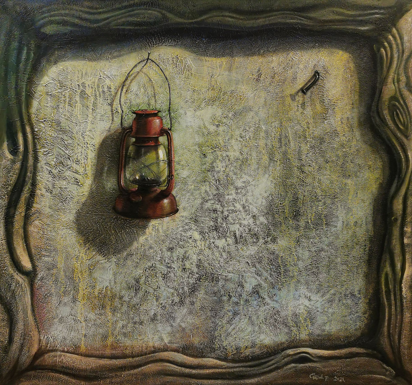 Lantern On The Wall
